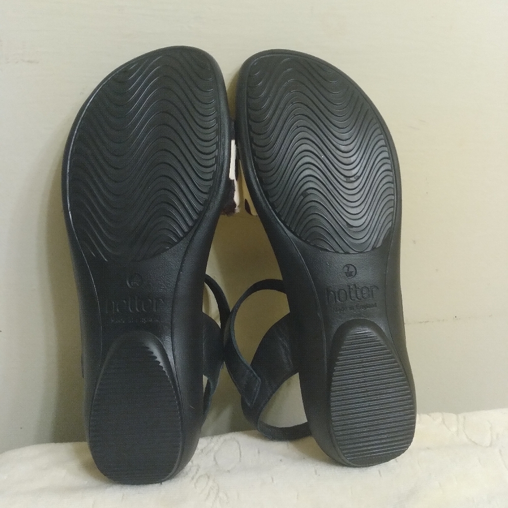 Womens HOTTER Sandals, Size 9, New, English Made, Animal Skin, No Blemishes - Picture 10 of 16